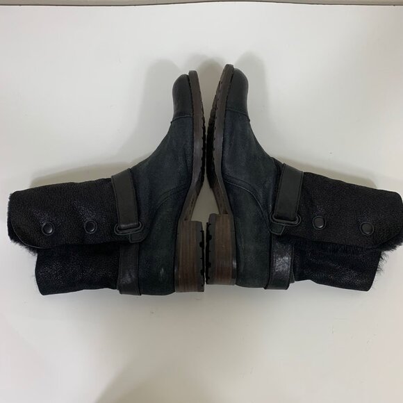 Matt Bernson Women's Tundra Element Faux Fur Lined Boots Black Size 9.5 Rocker - Picture 6 of 10